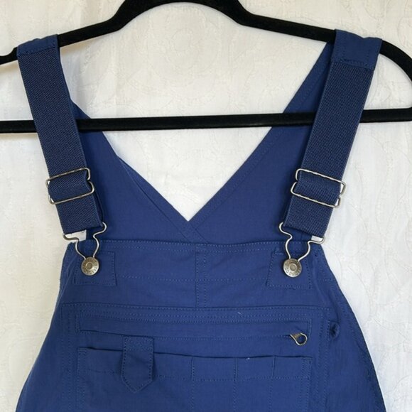DULUTH TRADING CO. women’s Blue Heirloom Gardening shirt overalls. Size M. - Picture 5 of 11